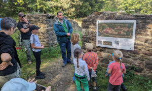 Exkursion zum römischen Gutshof